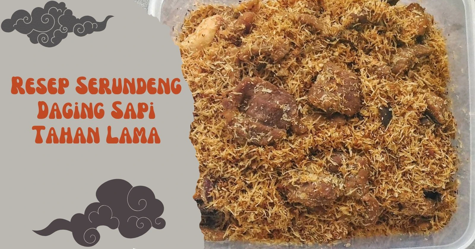 Resep Serundeng Daging Sapi Tahan Lama