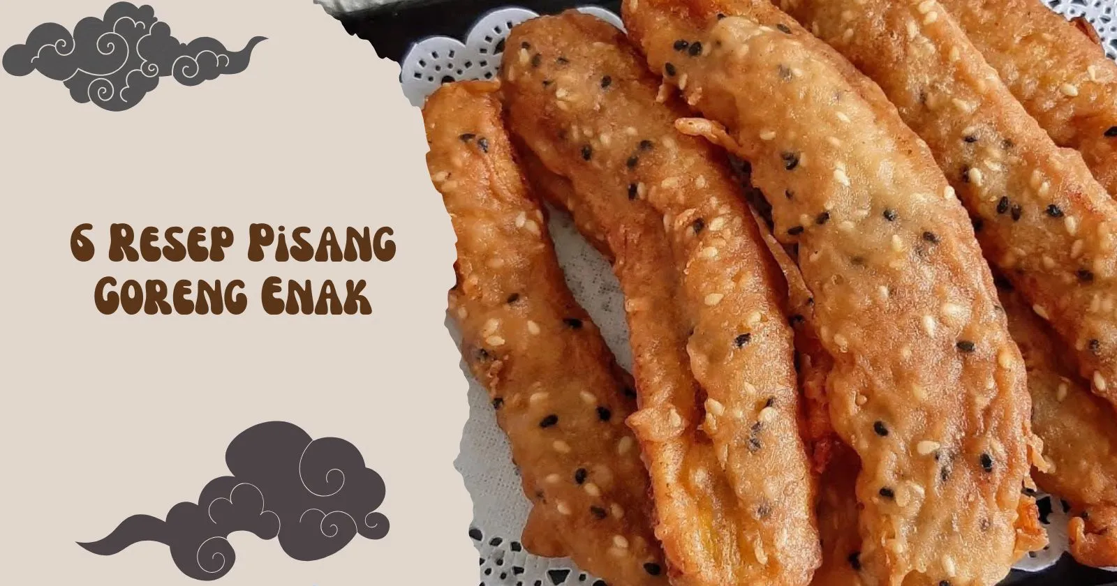 6 Resep Pisang Goreng Enak